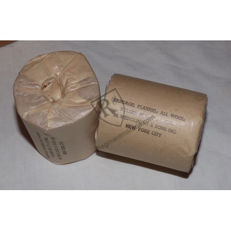 Grosse boite de 12 bandages  Medical Dept - US ARMY WW2