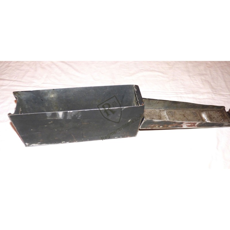 Early MG 34 aluminum cartridge case with serial number.