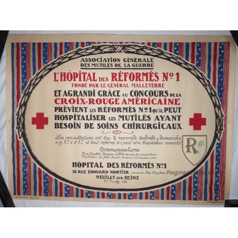 Affiche Hopital réformés