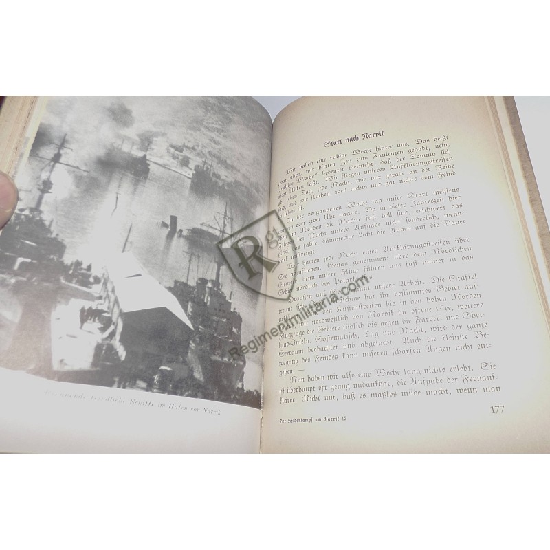 Livre NARVIK édition de 1940