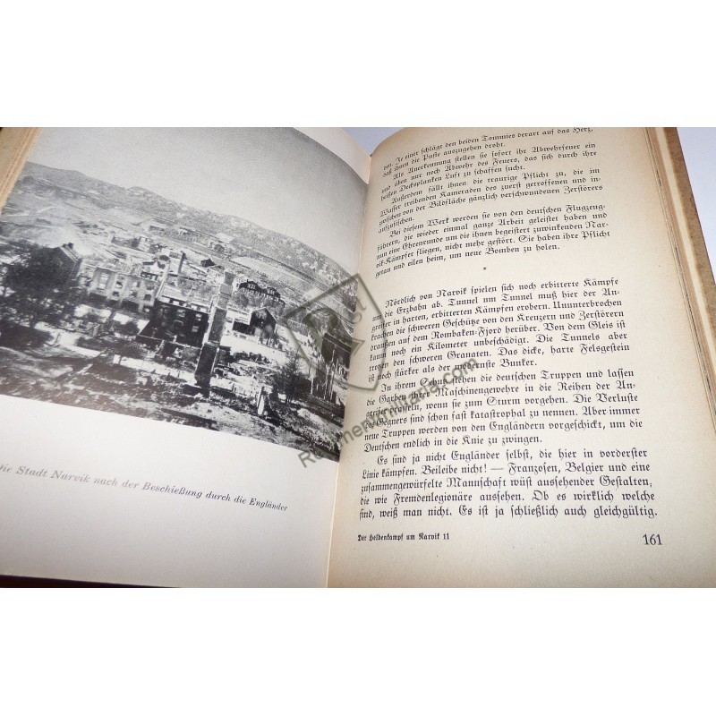Livre NARVIK édition de 1940