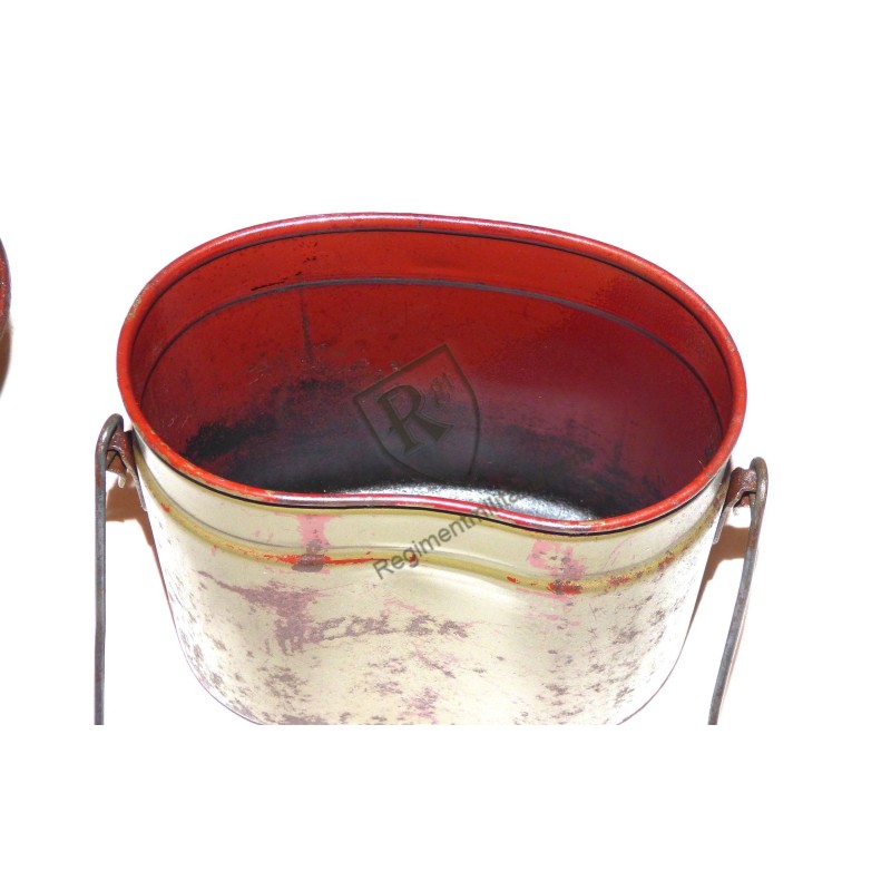OHW 1943 tropical olive green mess kit.