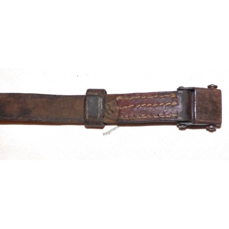 Bretelle MP38 - MP40 cuir brun