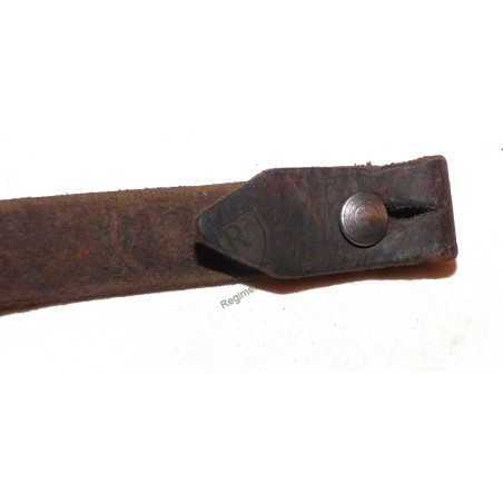 Bretelle MP38 - MP40 cuir brun