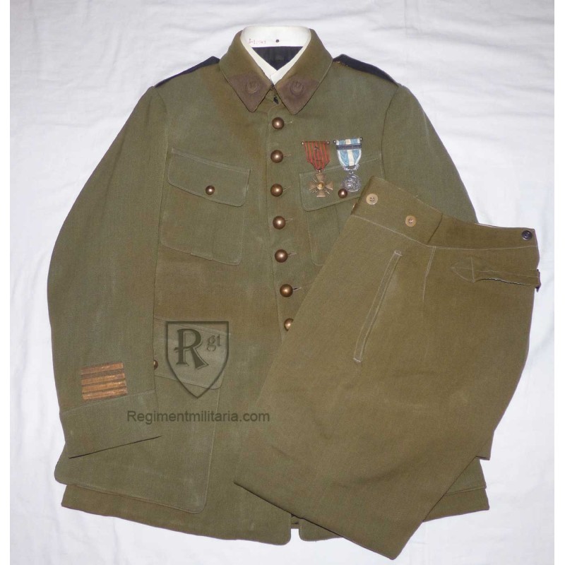 Pattern 1916 Jacket + breeches 17th RTA officer.