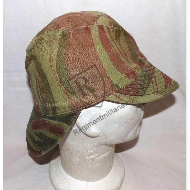 Casquette camouflée Bigeard époque Algérie.