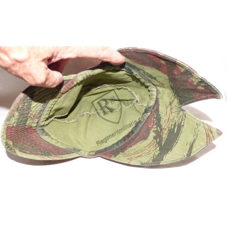 Casquette camouflée Bigeard époque Algérie.