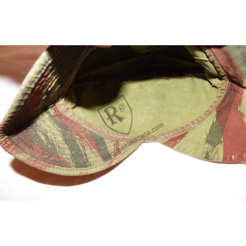Casquette camouflée Bigeard époque Algérie.