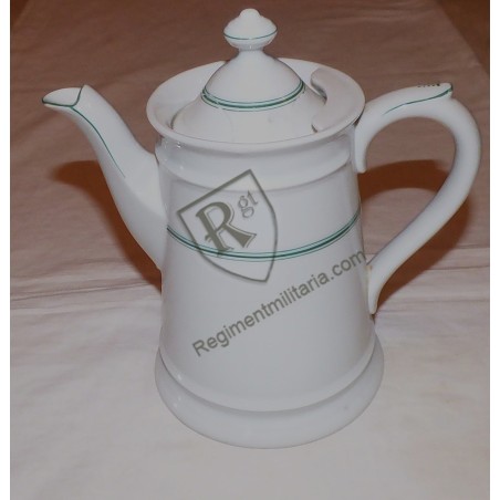 Kriegsmarine coffee pot with green trim 1941