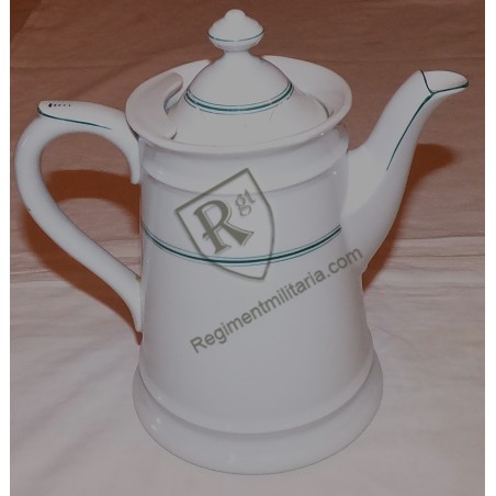 Kriegsmarine coffee pot with green trim 1941