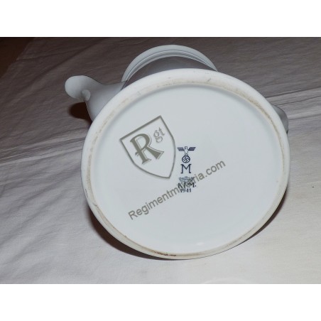 Cafetière Kriegsmarine liseré vert 1941