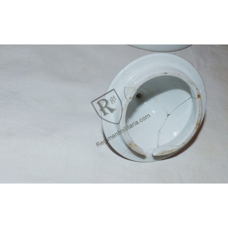 Cafetière Kriegsmarine liseré vert 1941