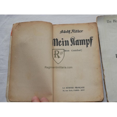 MEIN KAMPF - Printed by La Defense Francaise 1939