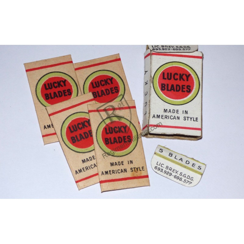 Lames rasoir LUCKY blades US ARMY