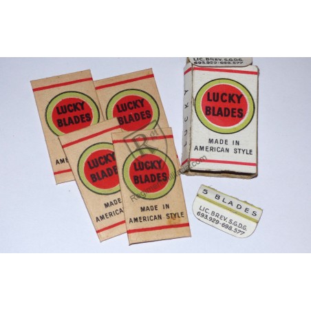 Lames rasoir LUCKY blades US ARMY