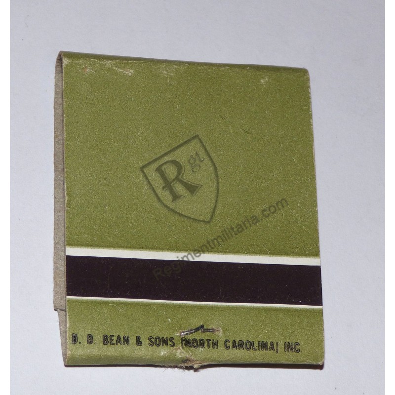 US ARMY matchbook  Vietnam éra