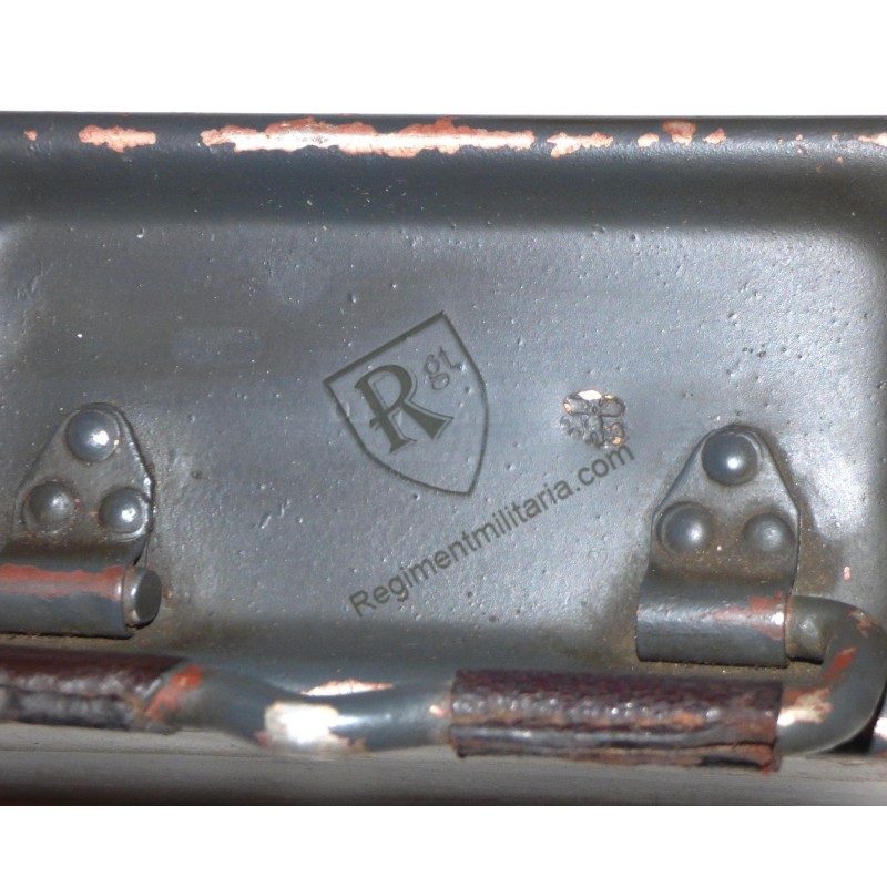 Early MG 34 aluminum cartridge case dated 40 Early MG 34 aluminum cartridge case dated 40
