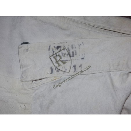 Pantalon Bourgeron blanc