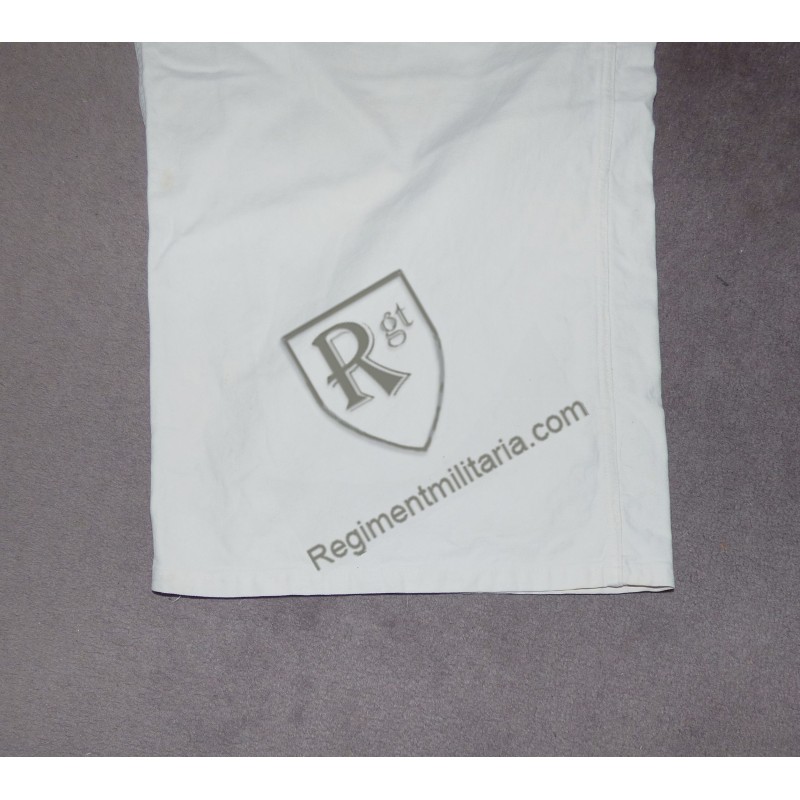 Pantalon Bourgeron blanc Pantalon Bourgeron blanc