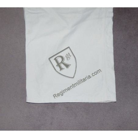 Pantalon Bourgeron blanc