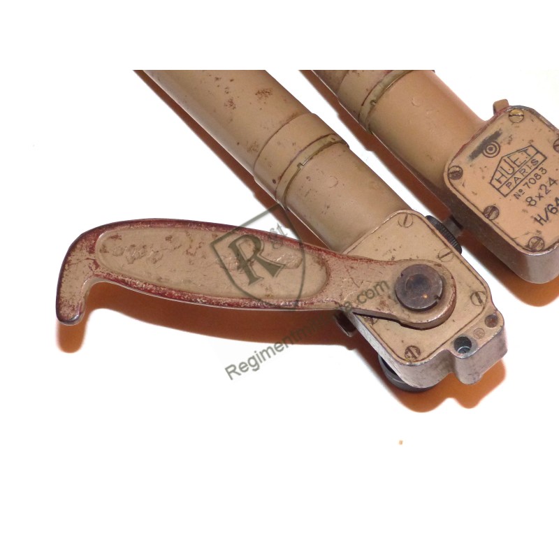8×24 French Huet binoculars for the Heer