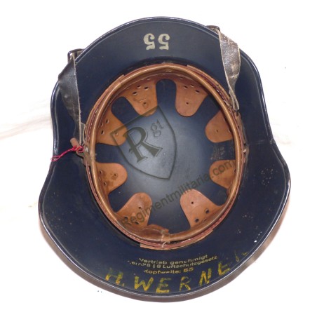 Casque de la Luftschutz nominatif