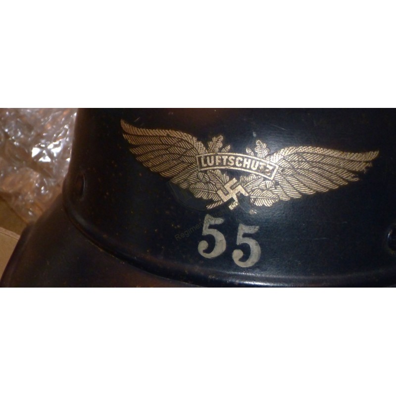 Named Luftschutz 1938 helmet