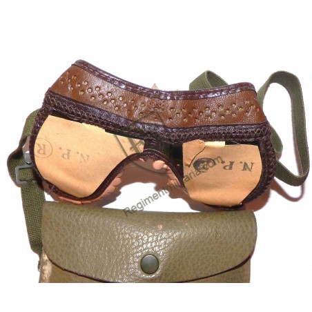 Lunettes M-1943, vertes, 1944, avec étui