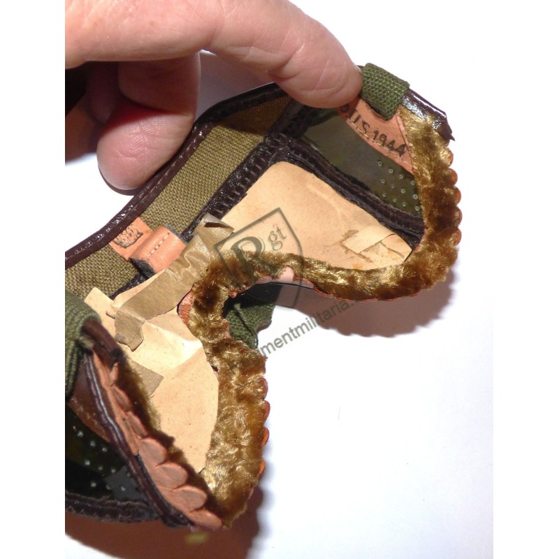 US ARMY Goggles, M-1943, Green Lenses, 1944 dated