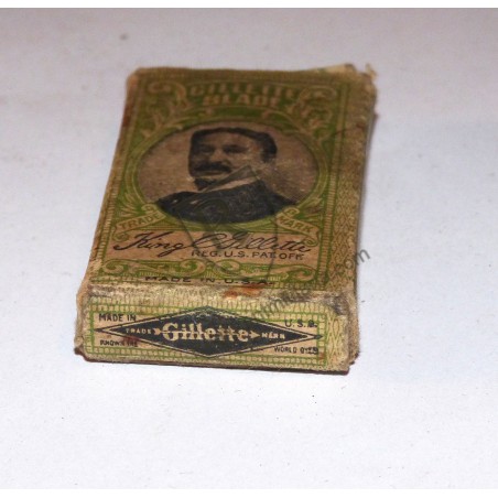 Gillette WW1 razor blade pack