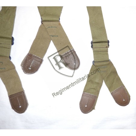 Bretelles de pantalon de parachutiste US M-1942, OD 3