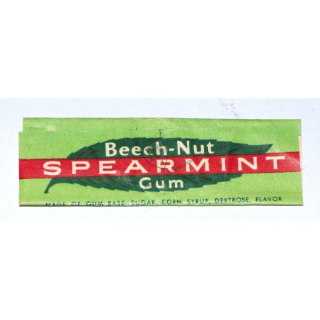 Chewing-gum  BEACH NUT SPREARMINT - US ARMY WW2