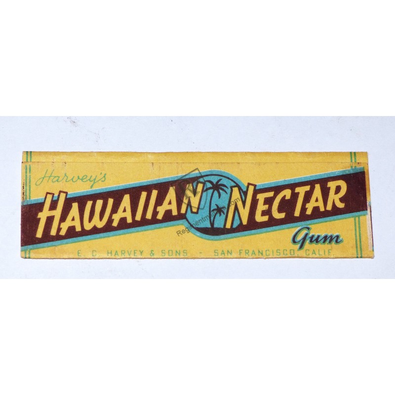 Chewing-gum HAWAIIAN NECTAR - US ARMY WW2