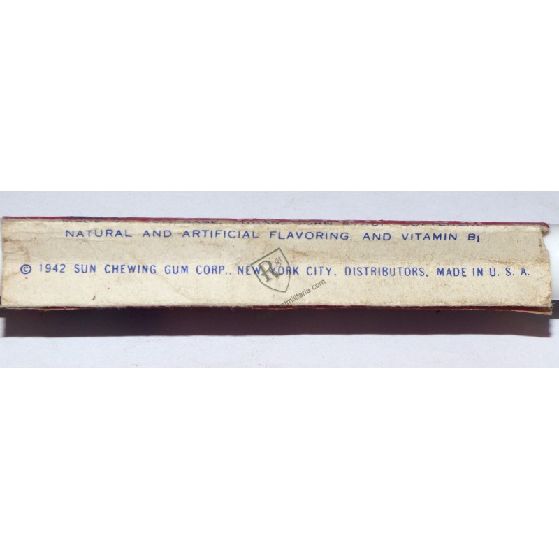 PAC-O-VIT Vitamin B1 Chewing gum  1942- US ARMY WW2