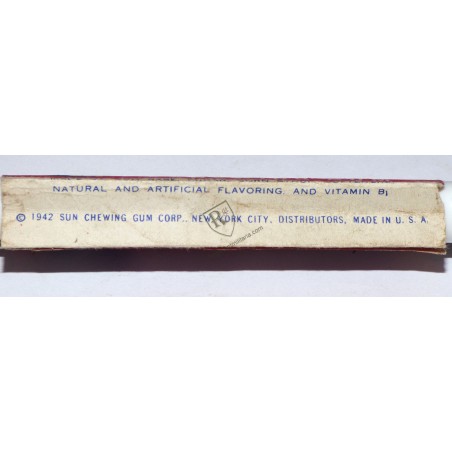 PAC-O-VIT Vitamin B1 Chewing gum  1942- US ARMY WW2