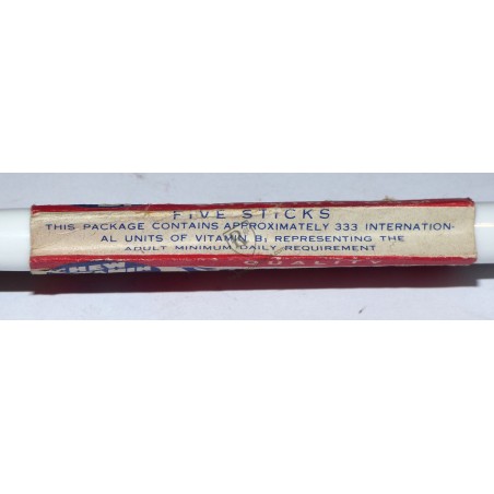 PAC-O-VIT Vitamin B1 Chewing gum  1942- US ARMY WW2