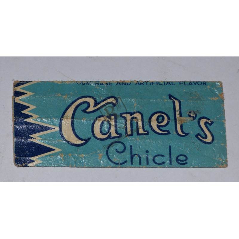 CANET'S CHICLE Chewing gum  - US ARMY WW2