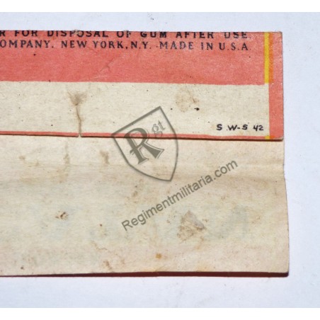 Chewing-gum ADAMS YUCATAN 1942 - US ARMY WW2