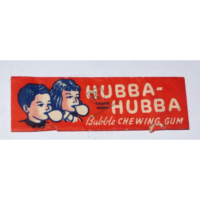HUBA-HUBA Chewing gum  - US ARMY 1947