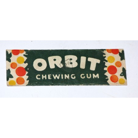 ORBIT Chewing gum  - US ARMY WW2