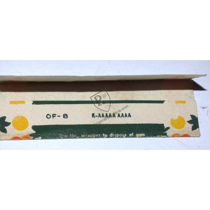 ORBIT Chewing gum  - US ARMY WW2