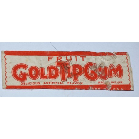 GOLD-TIP-GUM Chewing gum  - US ARMY WW2