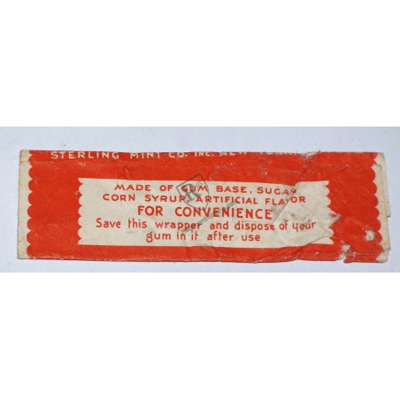 GOLD-TIP-GUM Chewing gum  - US ARMY WW2