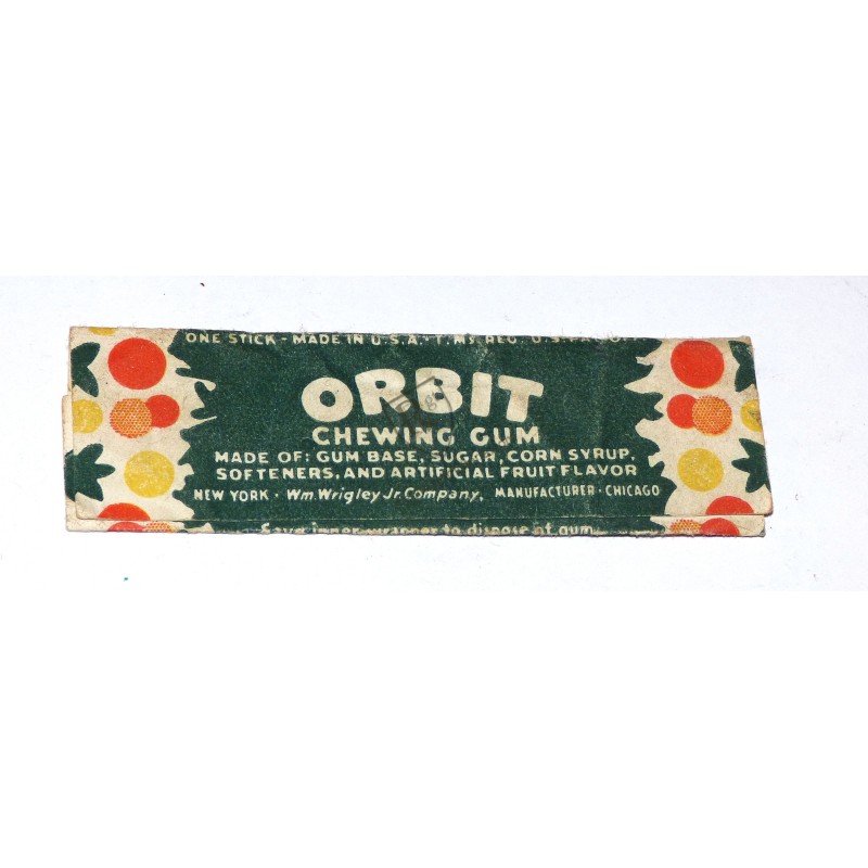 ORBIT Chewing gum  - US ARMY WW2