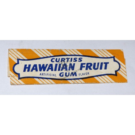 CURTISS HAWAIIAN FRUIT Chewing gum  - US ARMY WW2
