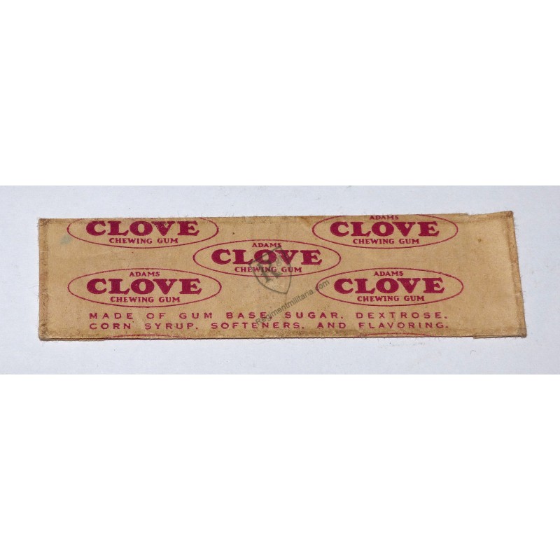 Chewing-gum ADAMS CLOVE - US ARMY WW2