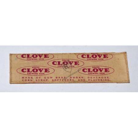 Chewing-gum ADAMS CLOVE - US ARMY WW2