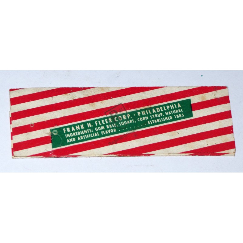 Chewing-gum FLEER'S 1944 - US ARMY WW2