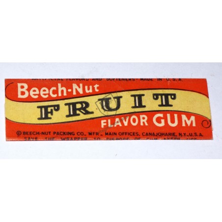 Chewing-gum BEECH-NUT 1944 - US ARMY WW2