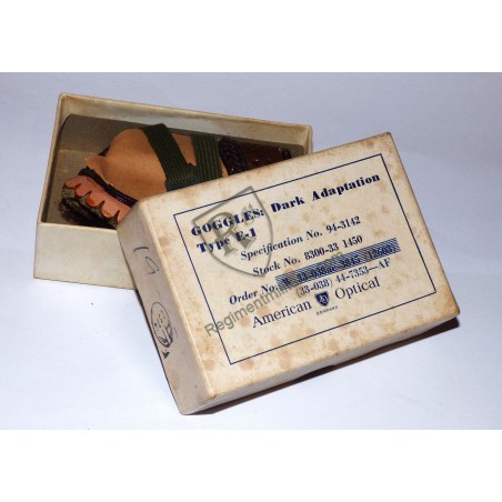 Boxed Goggles Dark Adaptation type E-1 - USAAF